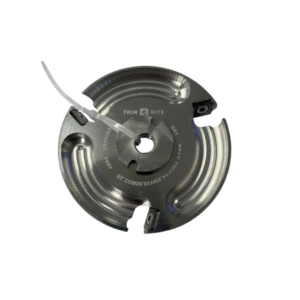 Metal trimmer head with three blades